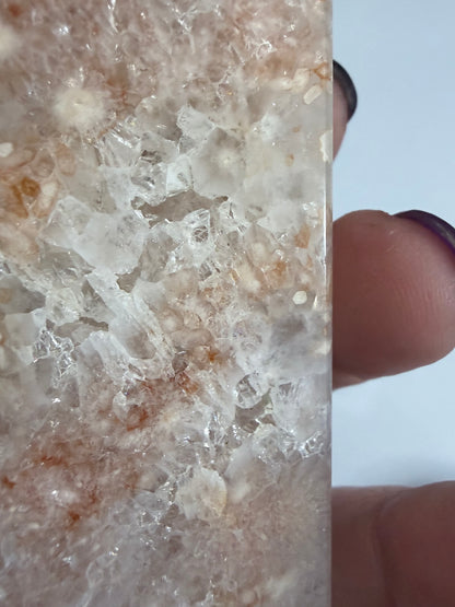 Pink Amethyst Quartz-Rich Tower 14.2cm 300g