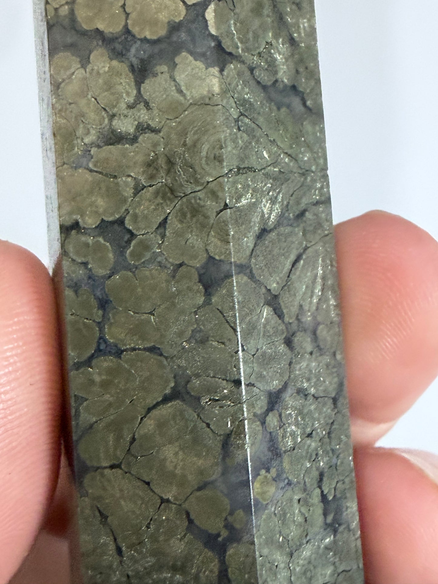 Marcasite in Agate Crystal Tower – 10cm | 158g