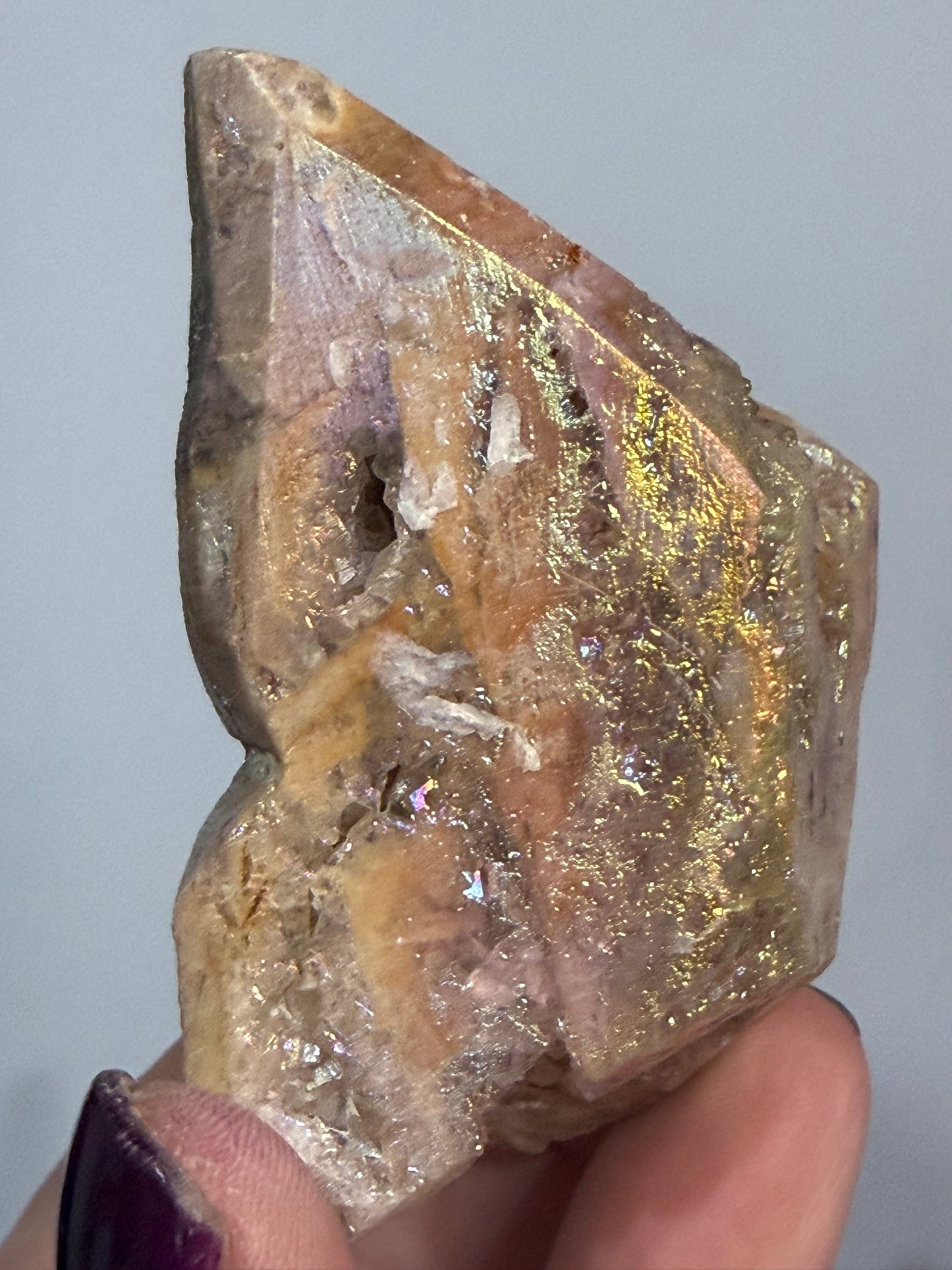 Aura-Coated Sphalerite Butterfly D