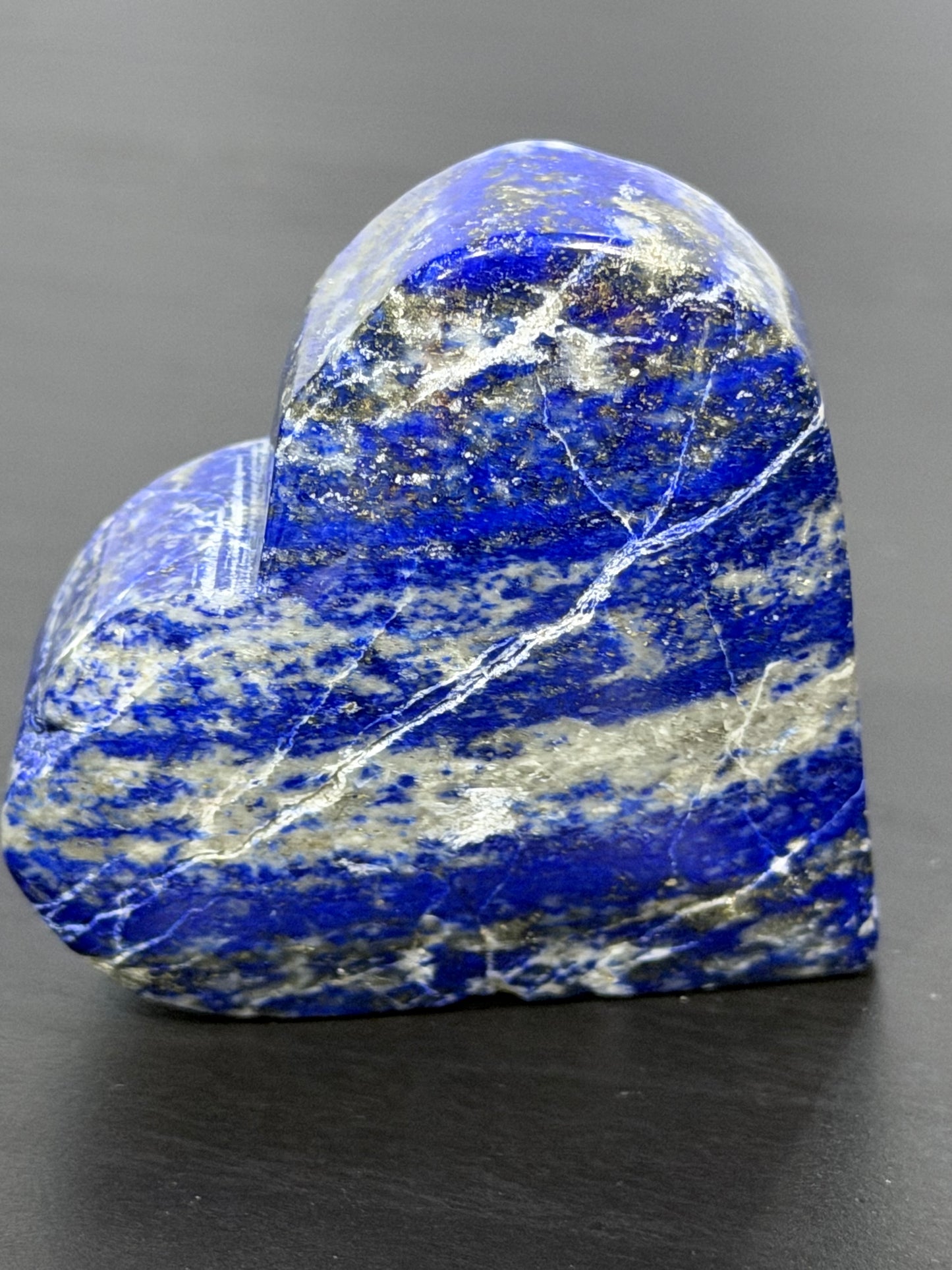 Lapis Lazuli Self-Standing Heart F