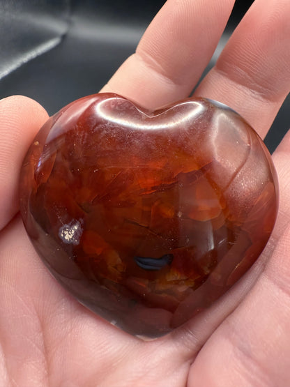 Carnelian Hearts 5cm