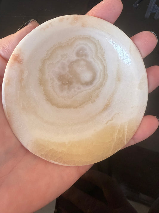 Aragonite Plate 10cm