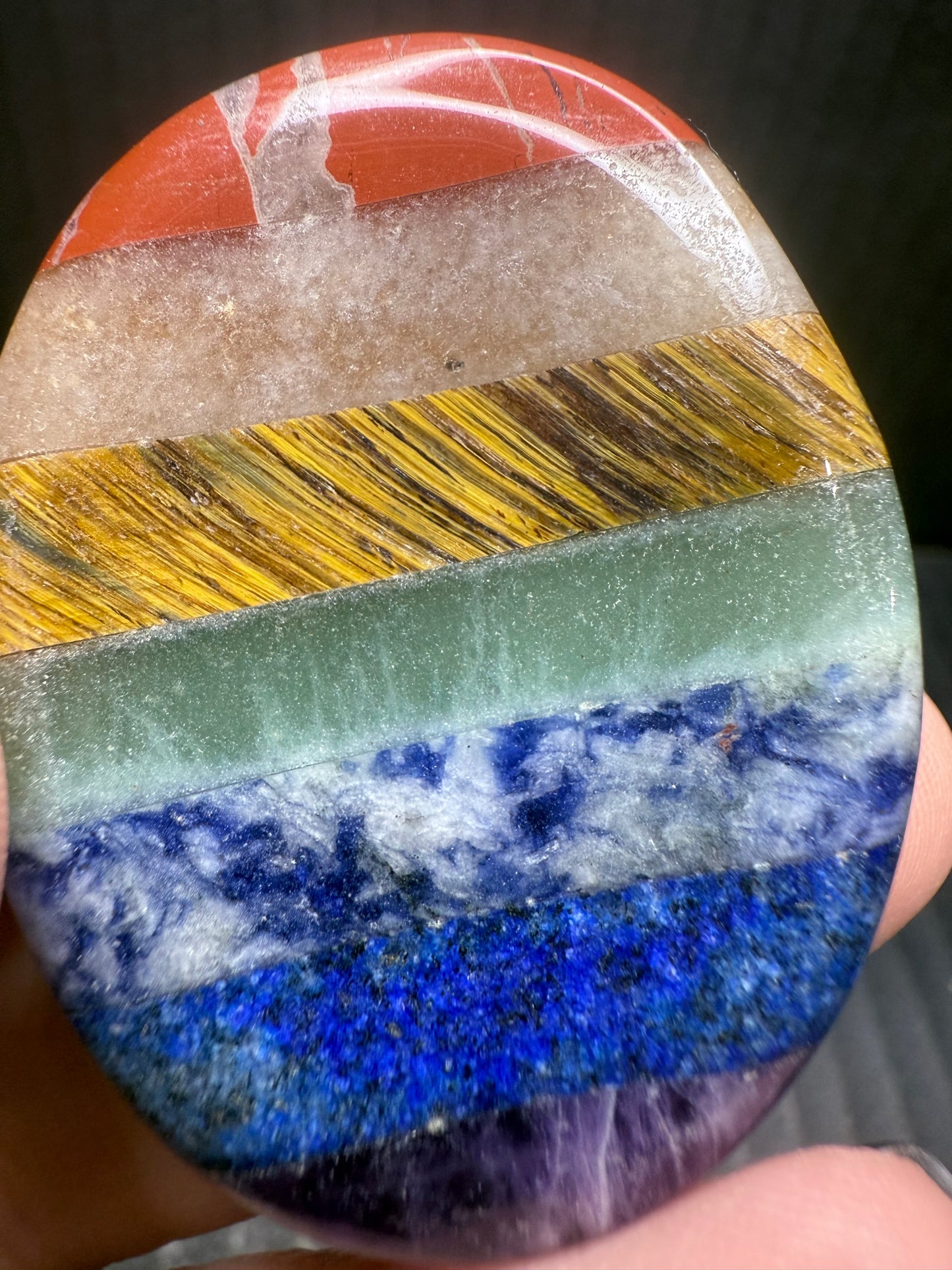 Worry Stone 7 Chakras