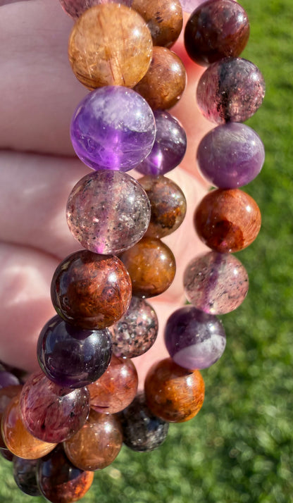 High Quality 6mm Mixed Quartz Bracelet