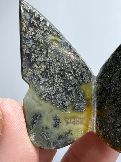 Indonesian Marcasite Butterfly Carving – 5cm (B)