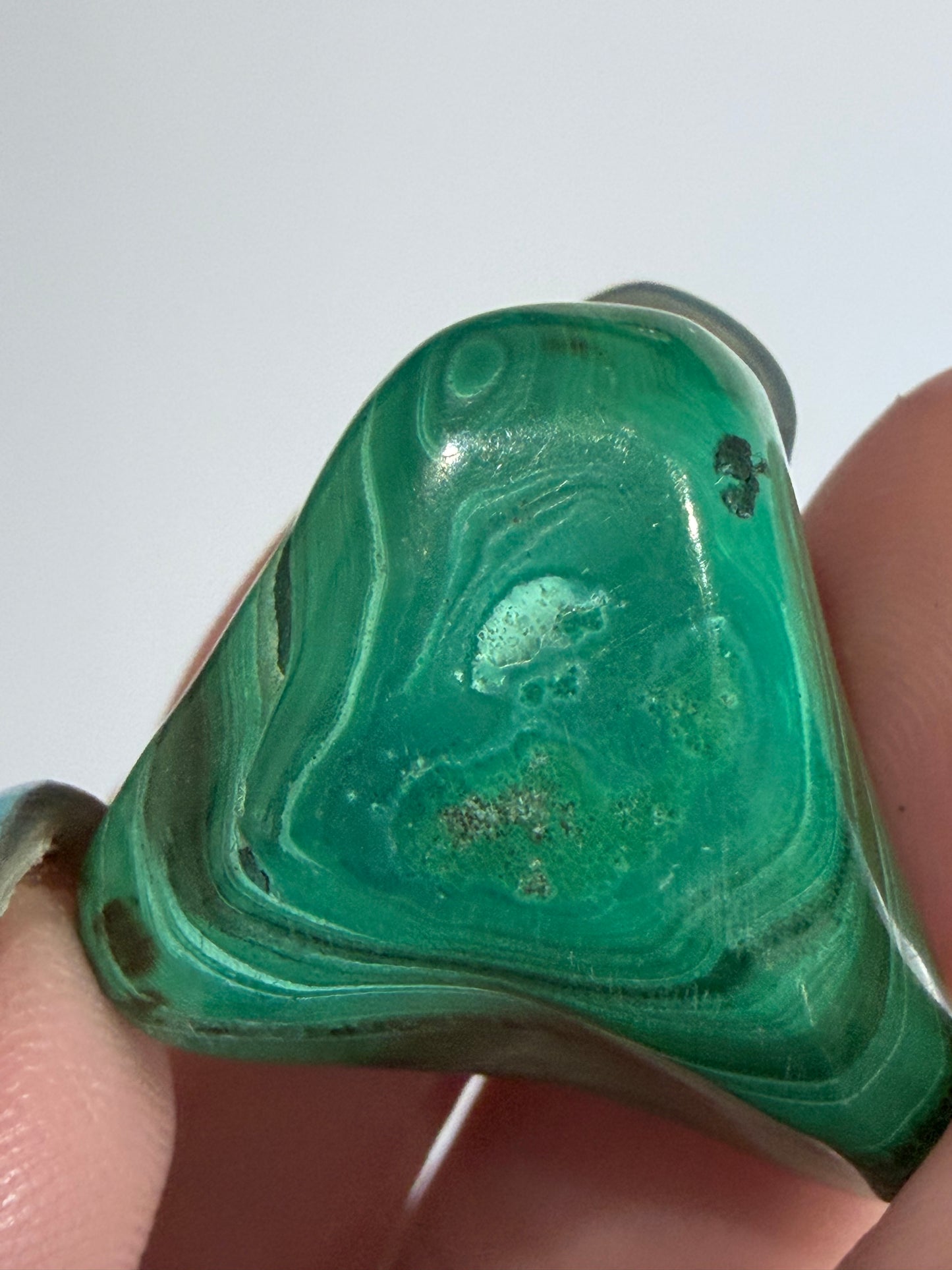 Malachite Tumble Stone I -