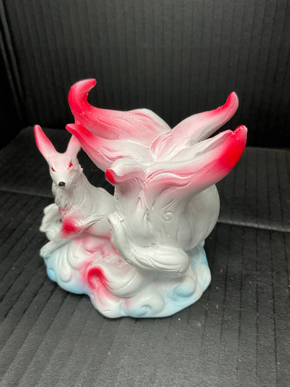 9-Tail Fox Sphere Holder | Resin | Fits Spheres up to 8–10cm