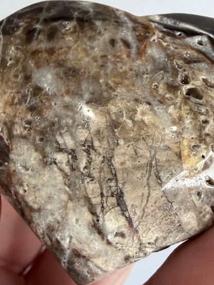 Sphalerite Free-Standing Heart D 5.3cm