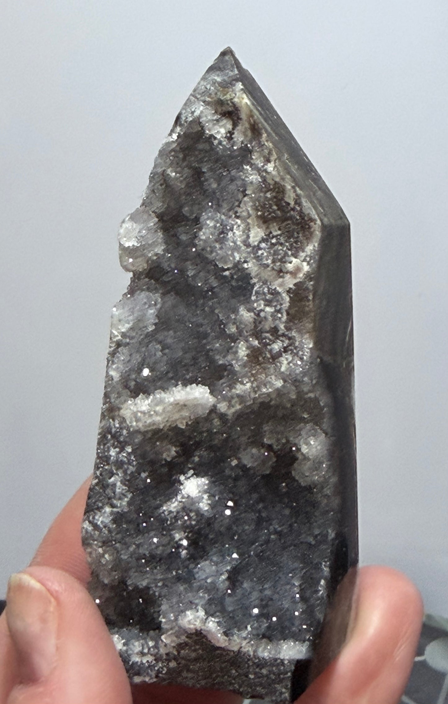Sphalerite Druzy Tower – 8.8cm