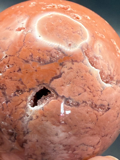 Pink Petal Agate 4cm Sphere