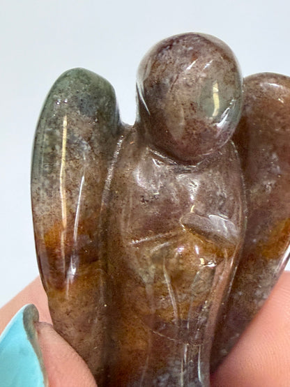 Ocean Jasper Angel Carving – 5cm  A