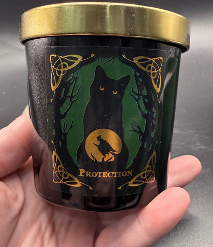 Rise Of The Witches Protection Candle By Lisa Parker - Crystal wonderland By Lisa