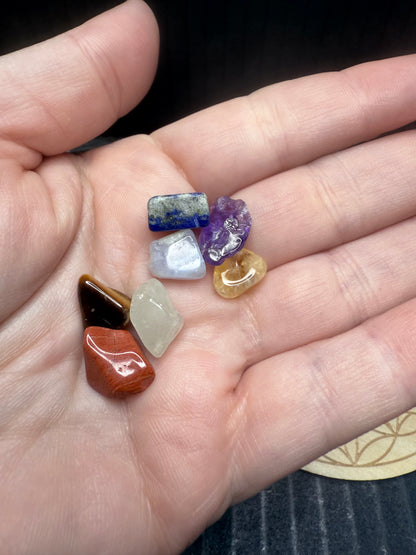 Chakra Stone Grid Set