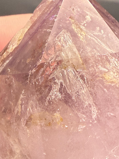 Amethyst Freeform with Hematite Inclusions