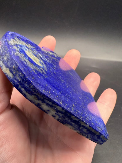 Large Lapis Lazuli Heart with Stand