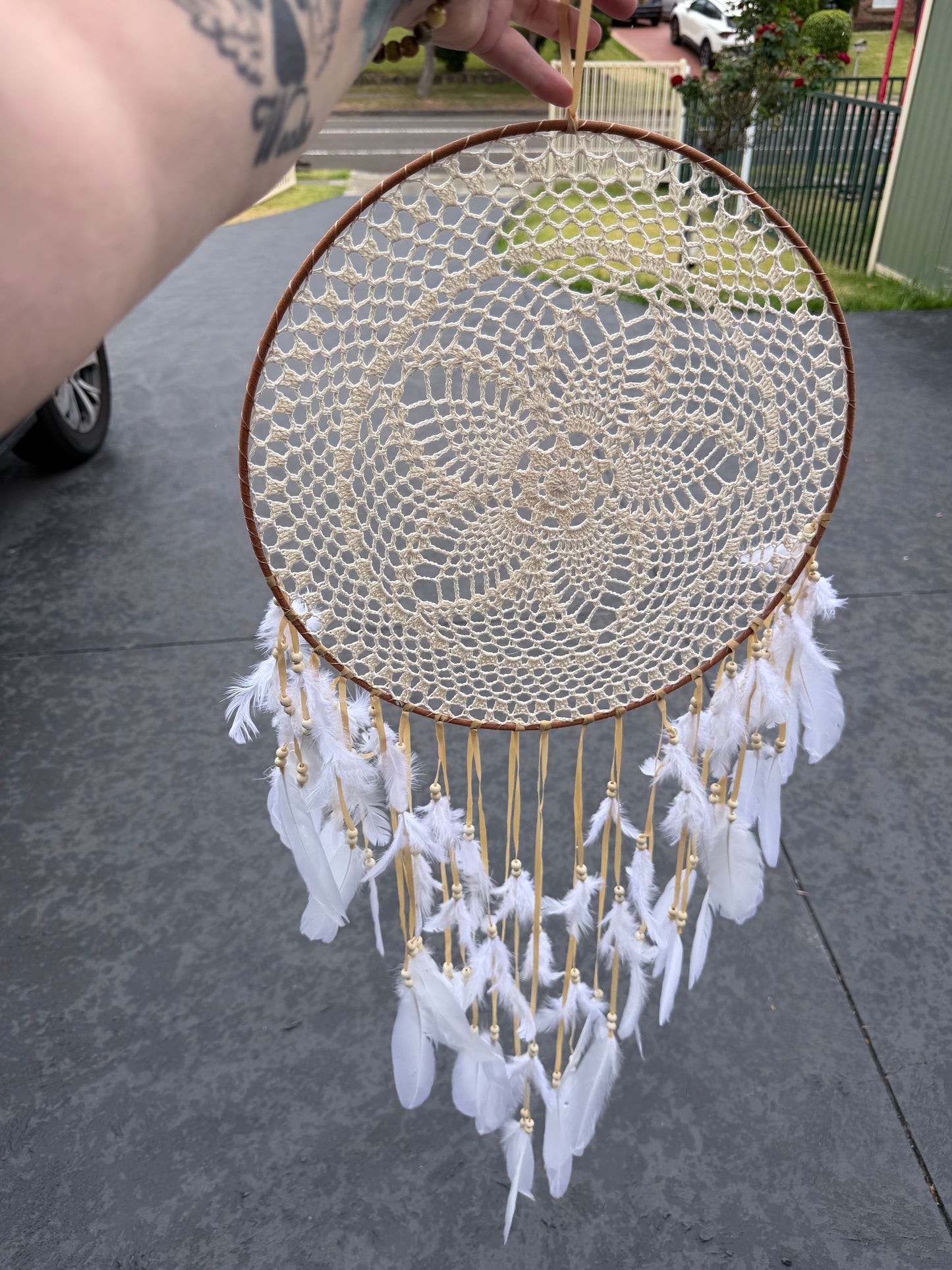 Handmade Boho Dreamcatcher – 40cm x 90cm