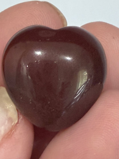 2cm Mini Crystal Puffy Hearts