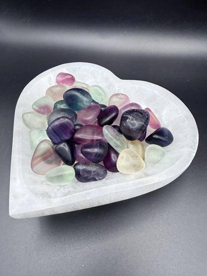 Fluorite Tumbles