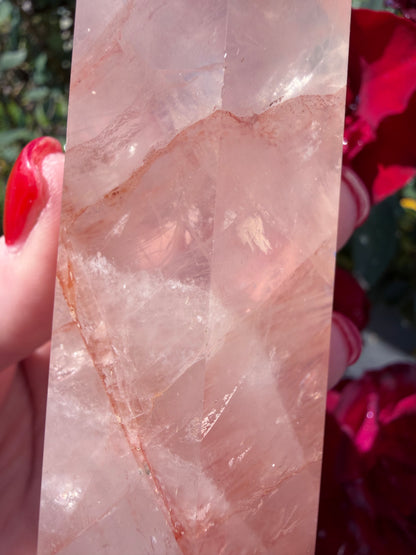 Fire Quartz Tower – 13.2cm | 292g