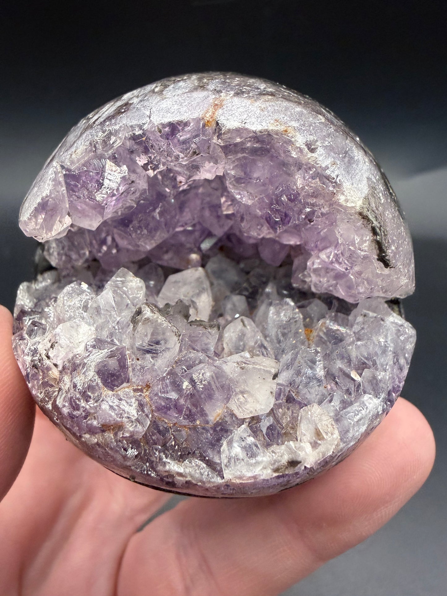 Amethyst Geode Sphere B
