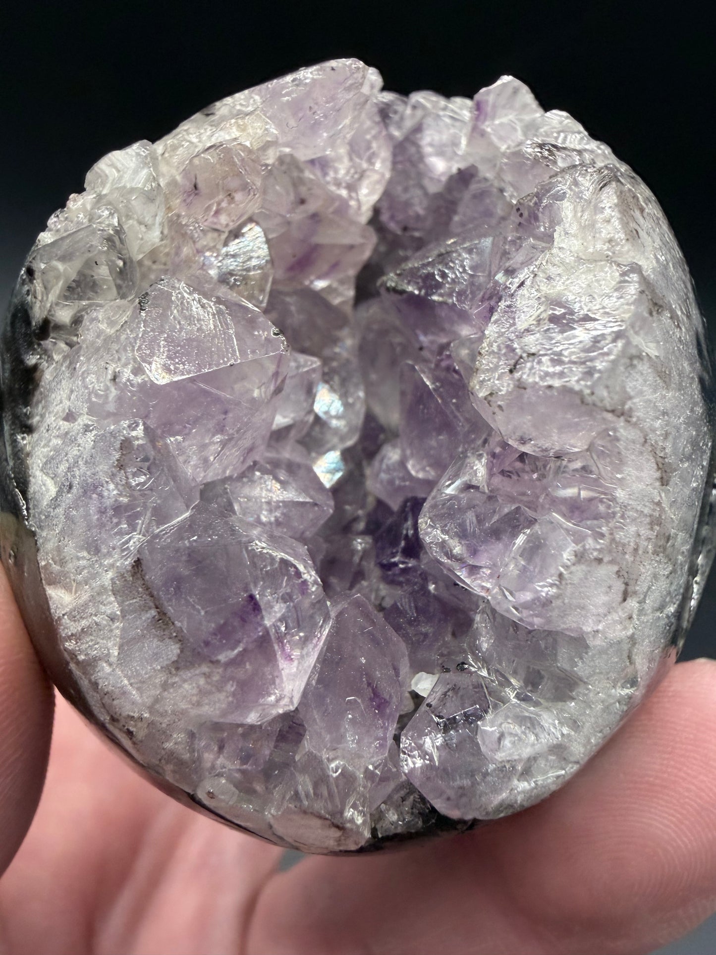 Amethyst Geode Sphere A