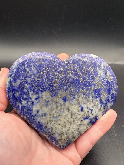 Large Lapis Lazuli Heart with Stand