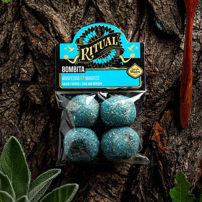 Manifest Ritual Smudge Bombs 4pcs Sagrada Madre