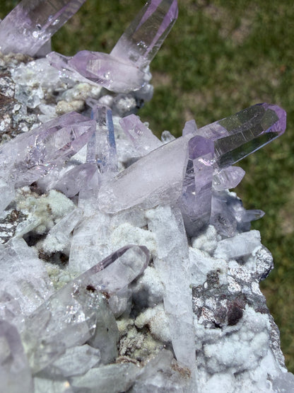 VERA CRUZ AMETHYST CLUSTER ON MATRIX — COLLECTOR PIECE 260g