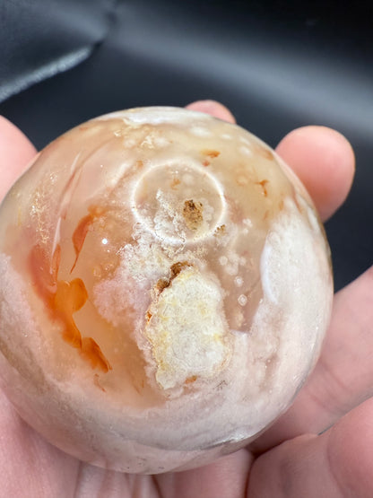 Flower Agate Sphere