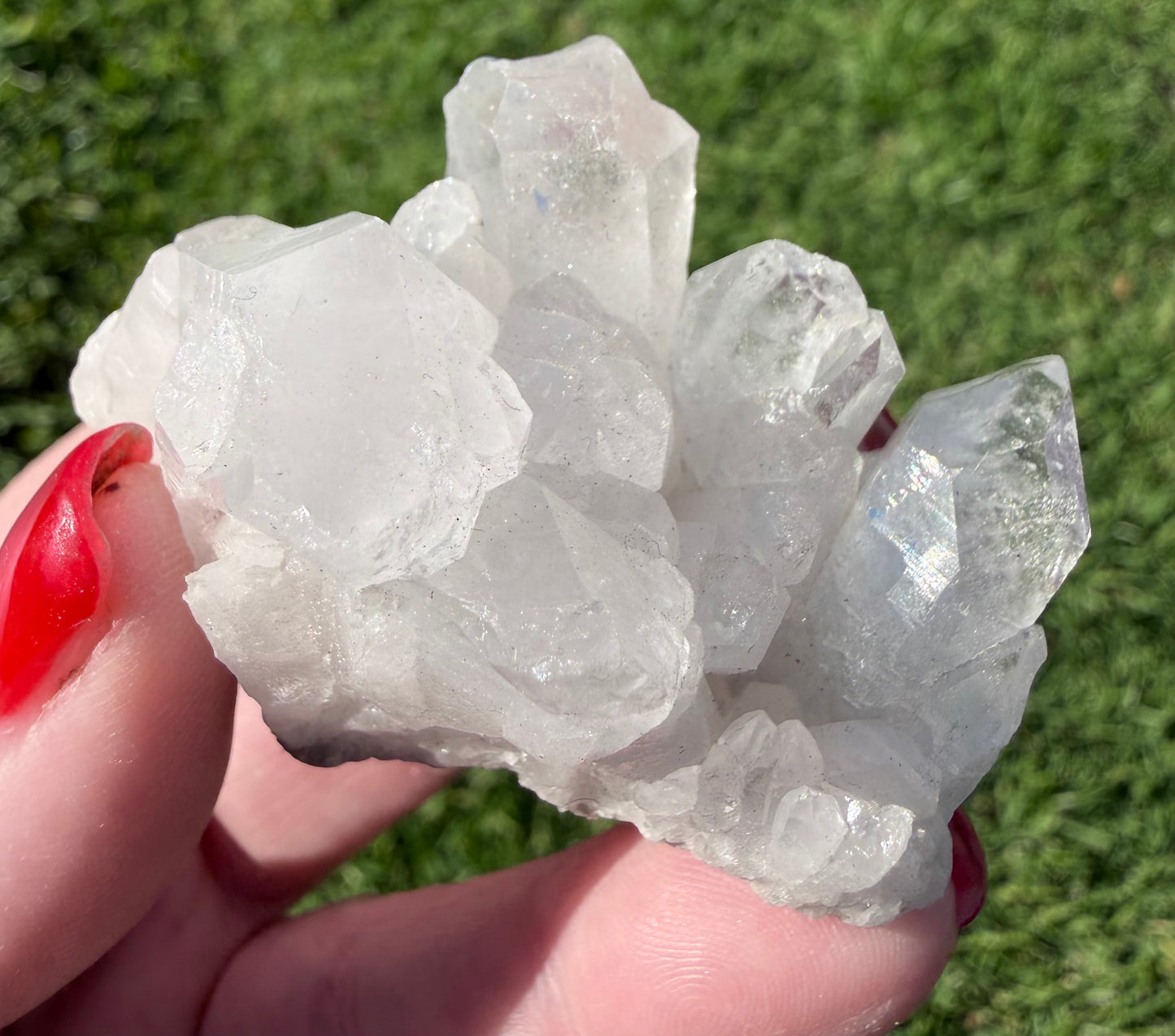 Clear Quartz Mini Cluster – 64g