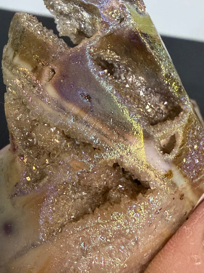 Aura-Coated Sphalerite Butterfly B