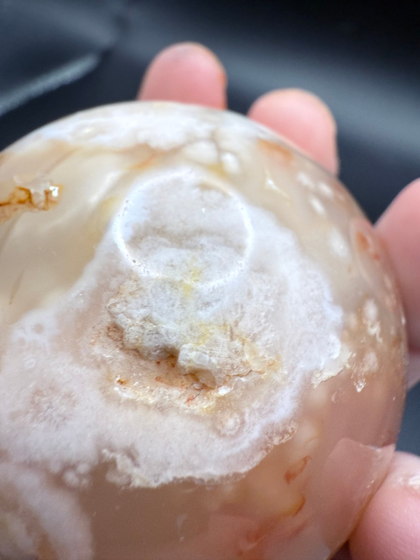 Flower Agate Sphere