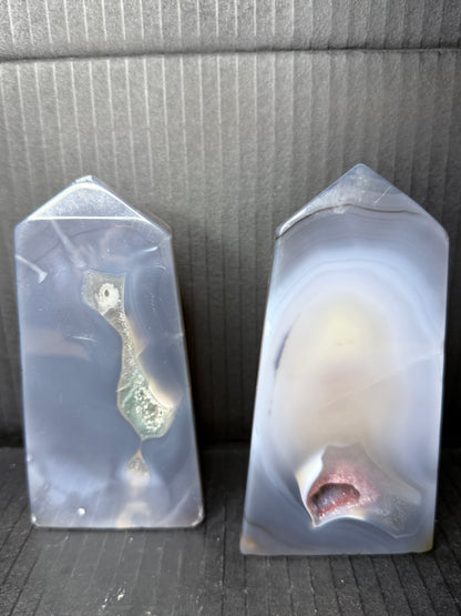 Black Agate Tower (13.5cm | 240g)