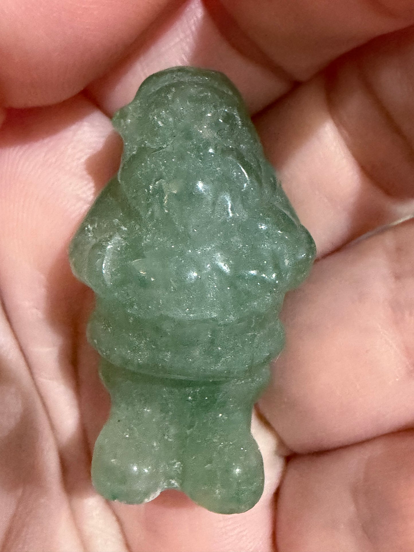 Santa Claus Crystal Mini Carving – Various Materials