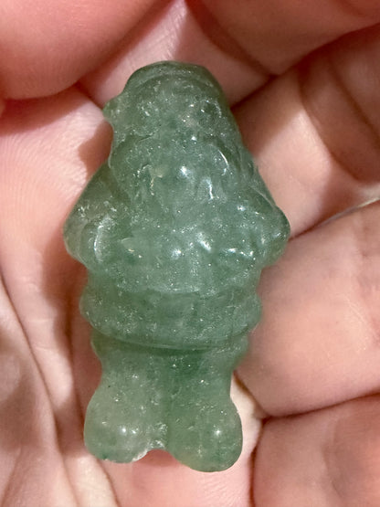 Santa Claus Crystal Mini Carving – Various Materials