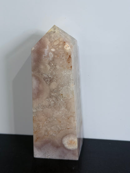 Pink Amethyst Quartz Tower B 10.7cm 263g