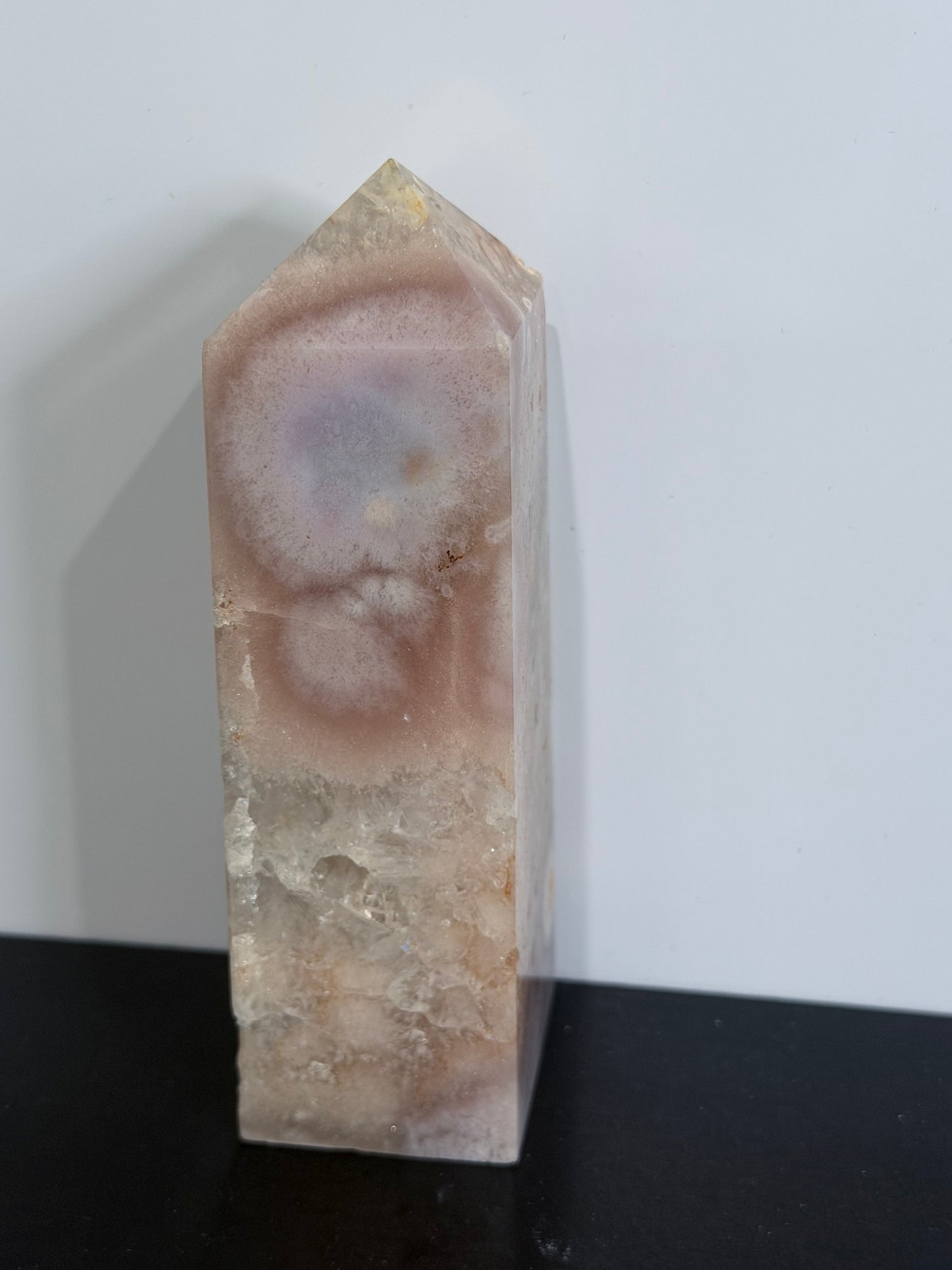 Pink Amethyst Quartz Tower B 10.7cm 263g