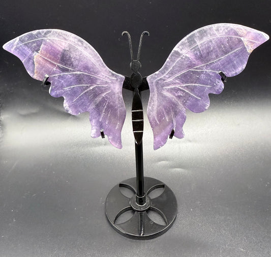 Amethyst Butterfly with Stand