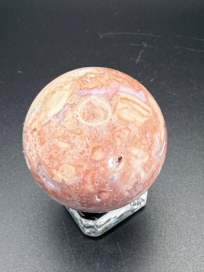 Druzy Pink Petal Agate