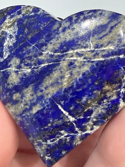 Lapis Lazuli Self-Standing Heart F