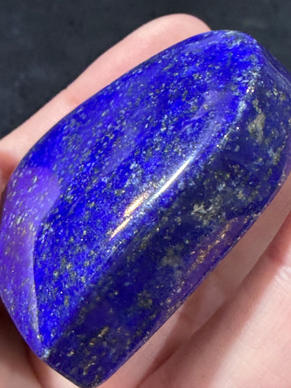 Natural Lapis Lazuli Heart with Pyrite | 4.8 cm | 61g C