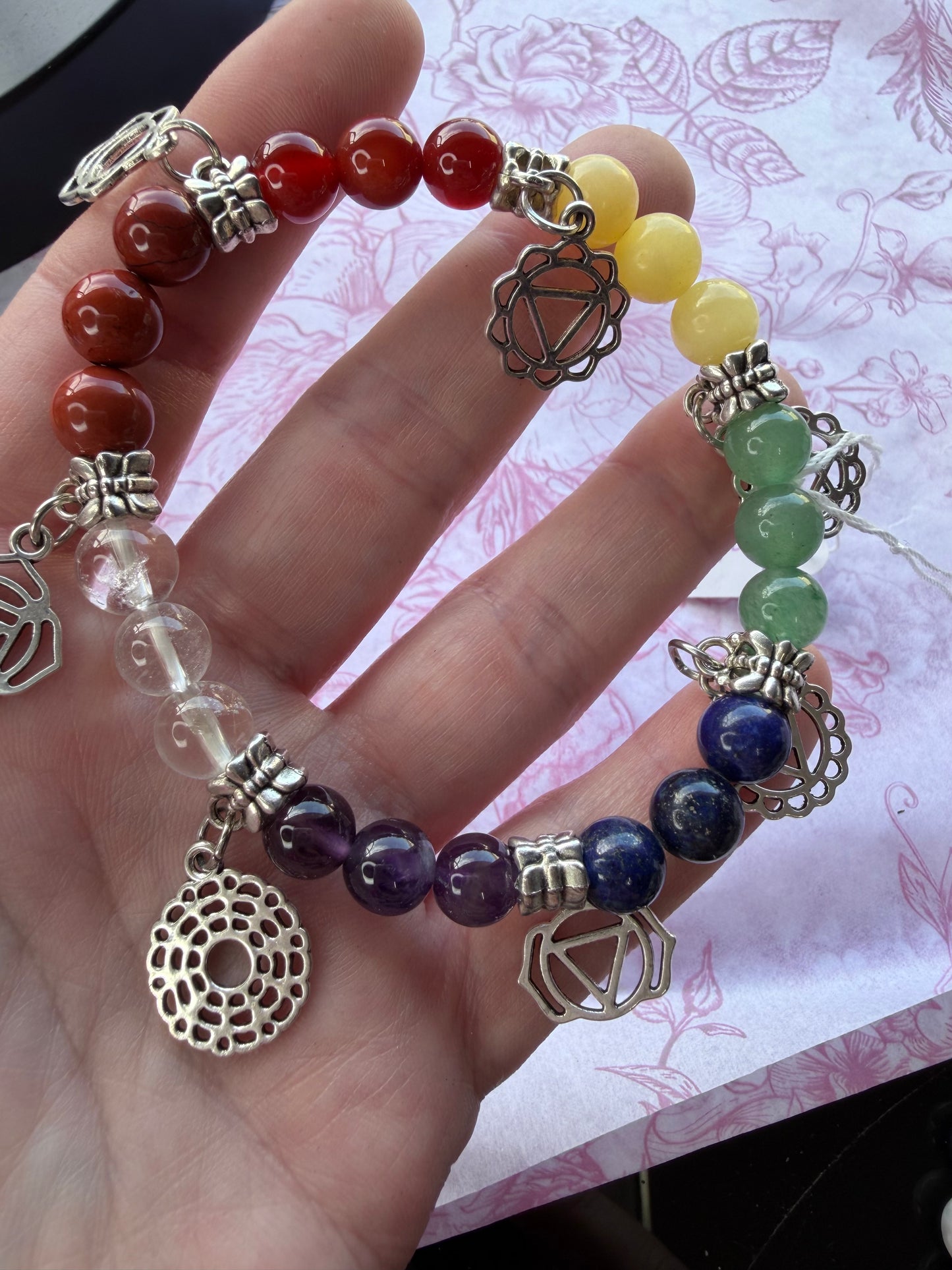 7 Chakra Bracelet 8mm