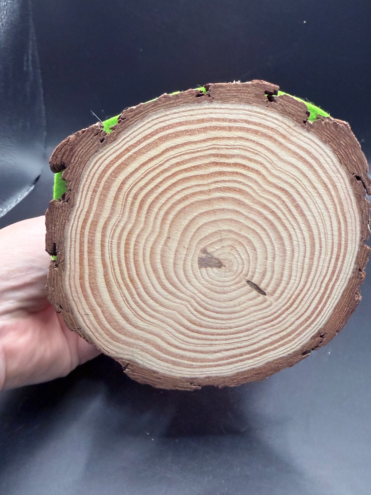 Red Christmas Lantern Scene – Blue LED Light