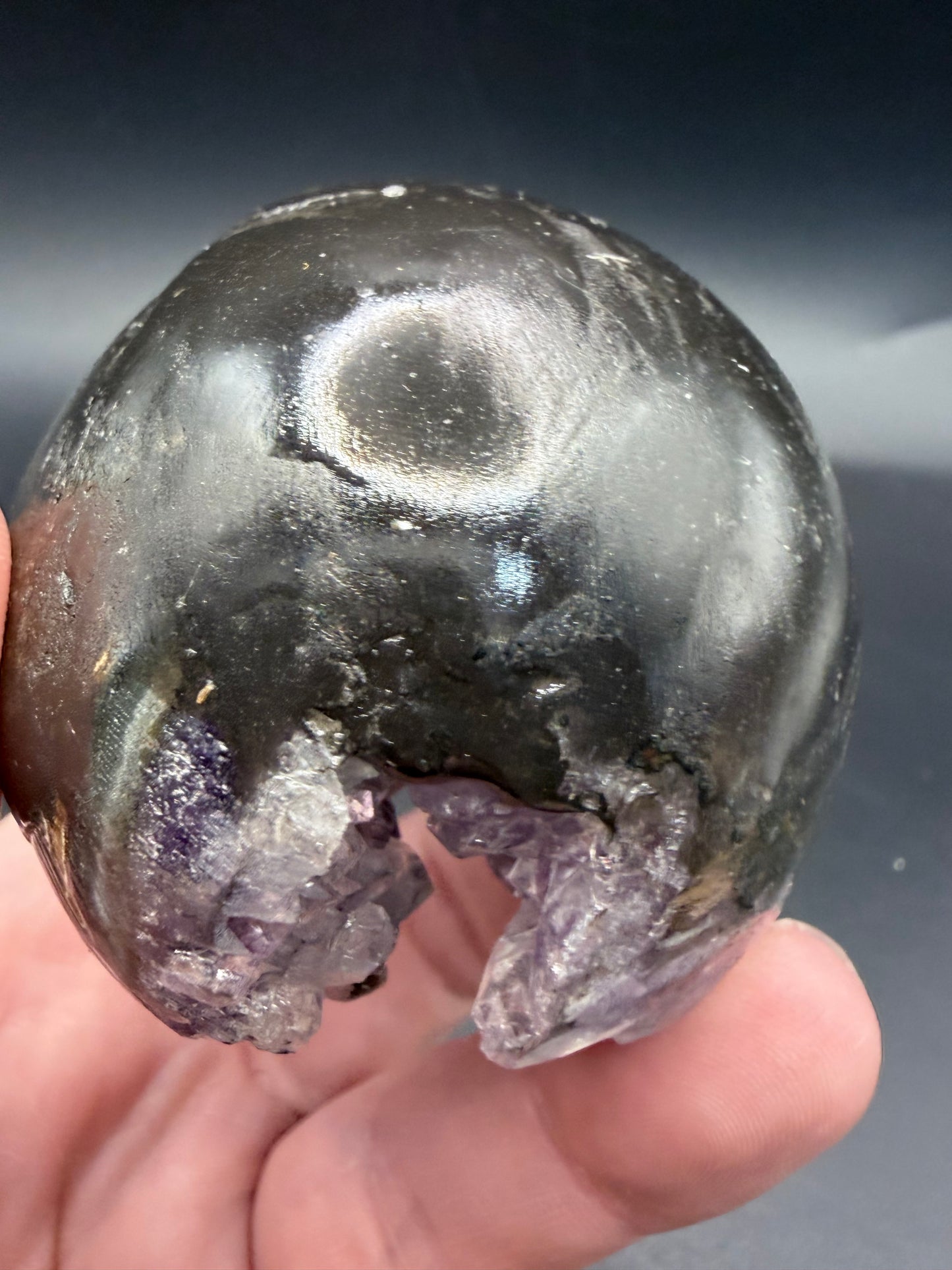 Amethyst Geode Sphere B