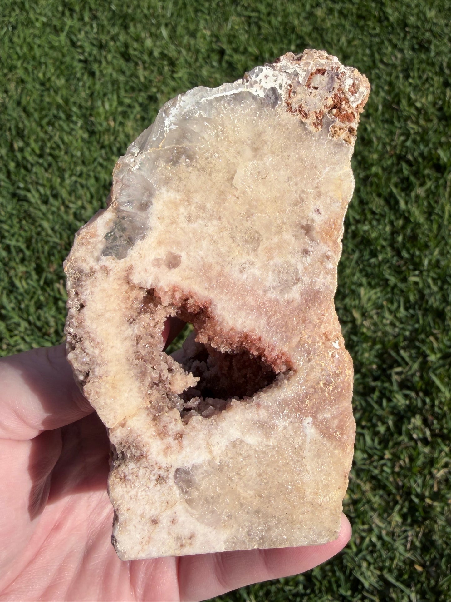 Pink Amethyst Druzy Freeform 480g