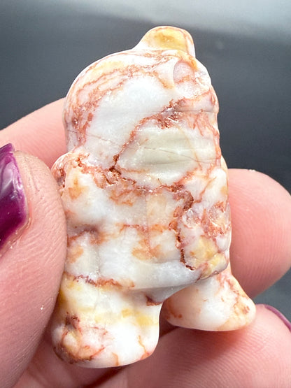 🤖 Crystal R2-D2 Carvings – Galactic Guardians of Energy