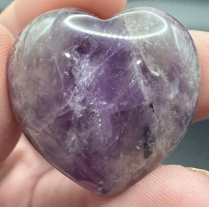 Amethyst Heart – 3 cm
