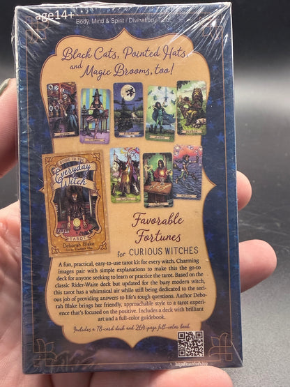 Everyday Witch Tarot – 78 Cards & Guidebook - Crystal wonderland By Lisa