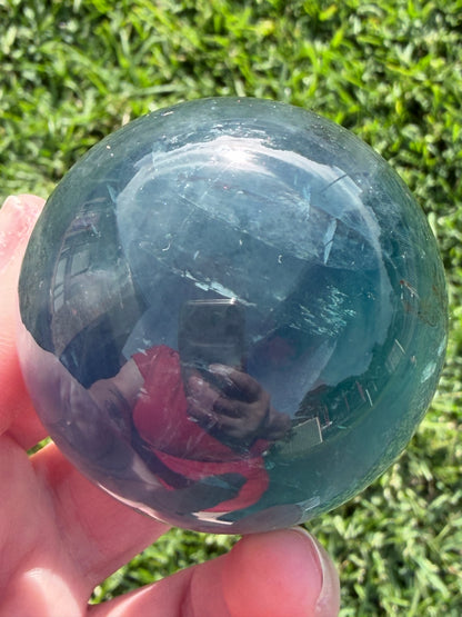 Blue Fluorite Sphere – 5.5cm | 274g
