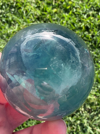 Blue Fluorite Sphere – 5.5cm | 274g